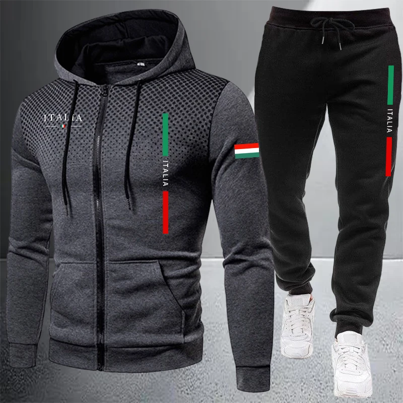 Winter Clothing For Men - Tuta da uomo casual con cappuccio