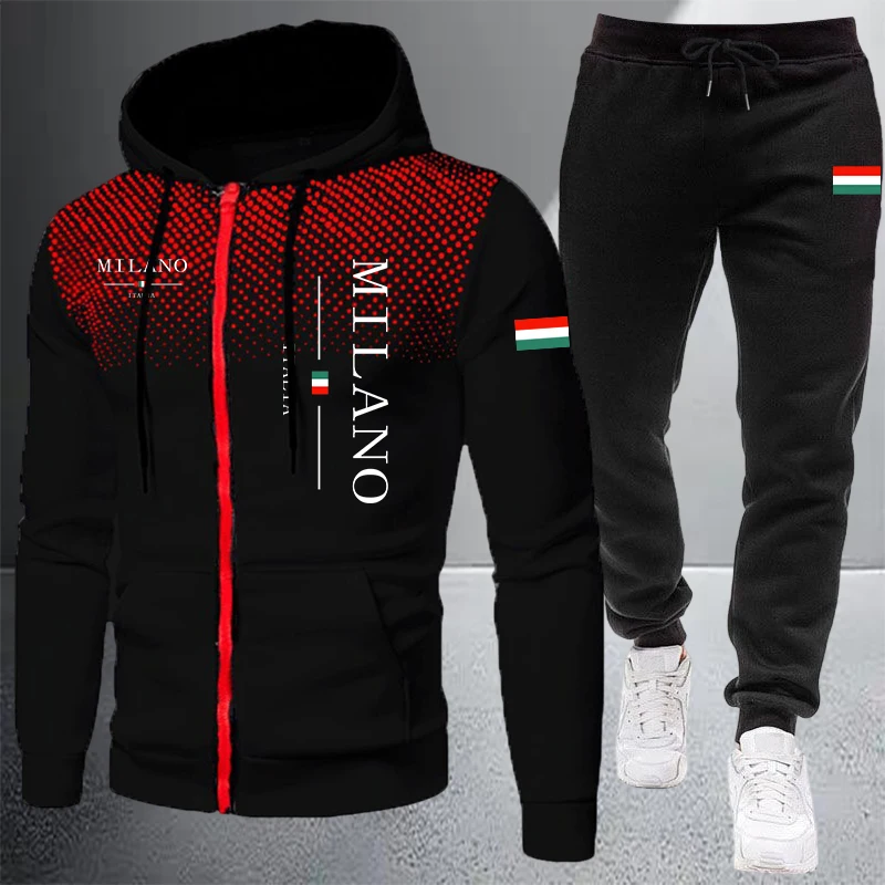Winter Clothing Hoodie - Completo Sportivo da Uomo di Alta
