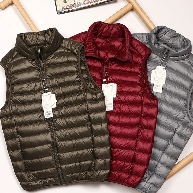 Down Vest Ultralight - Cappotto da uomo in piumino d'anatra
