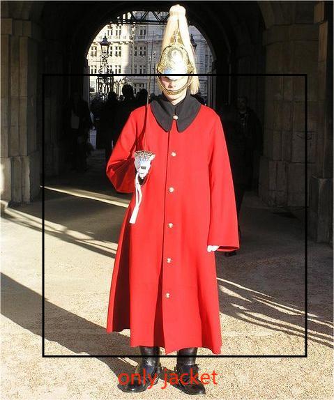 Winter Clothing For Men - Giacca da guardia per cavalli da