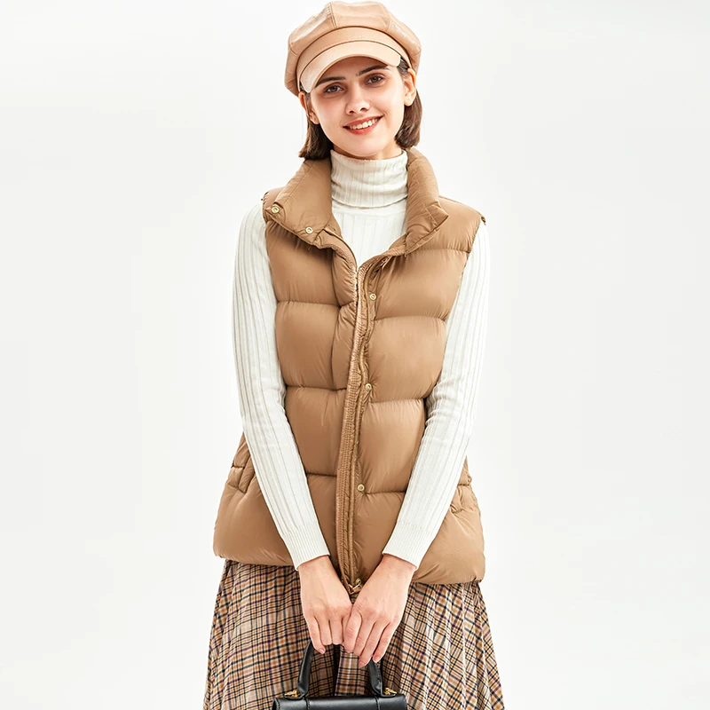Down Vest Ultralight - 2024 nuova moda femminile corto casual