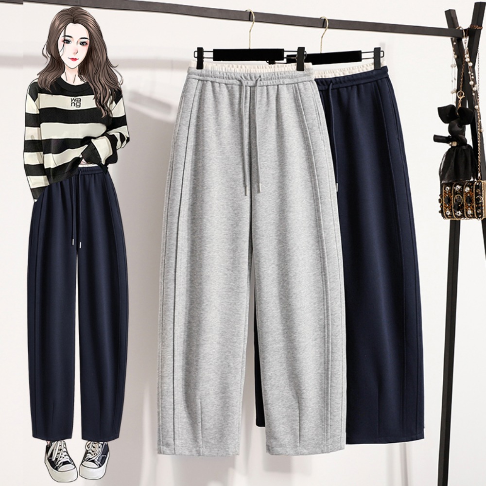 Winter Clothing Youtube - Pantaloni casual a vita alta con