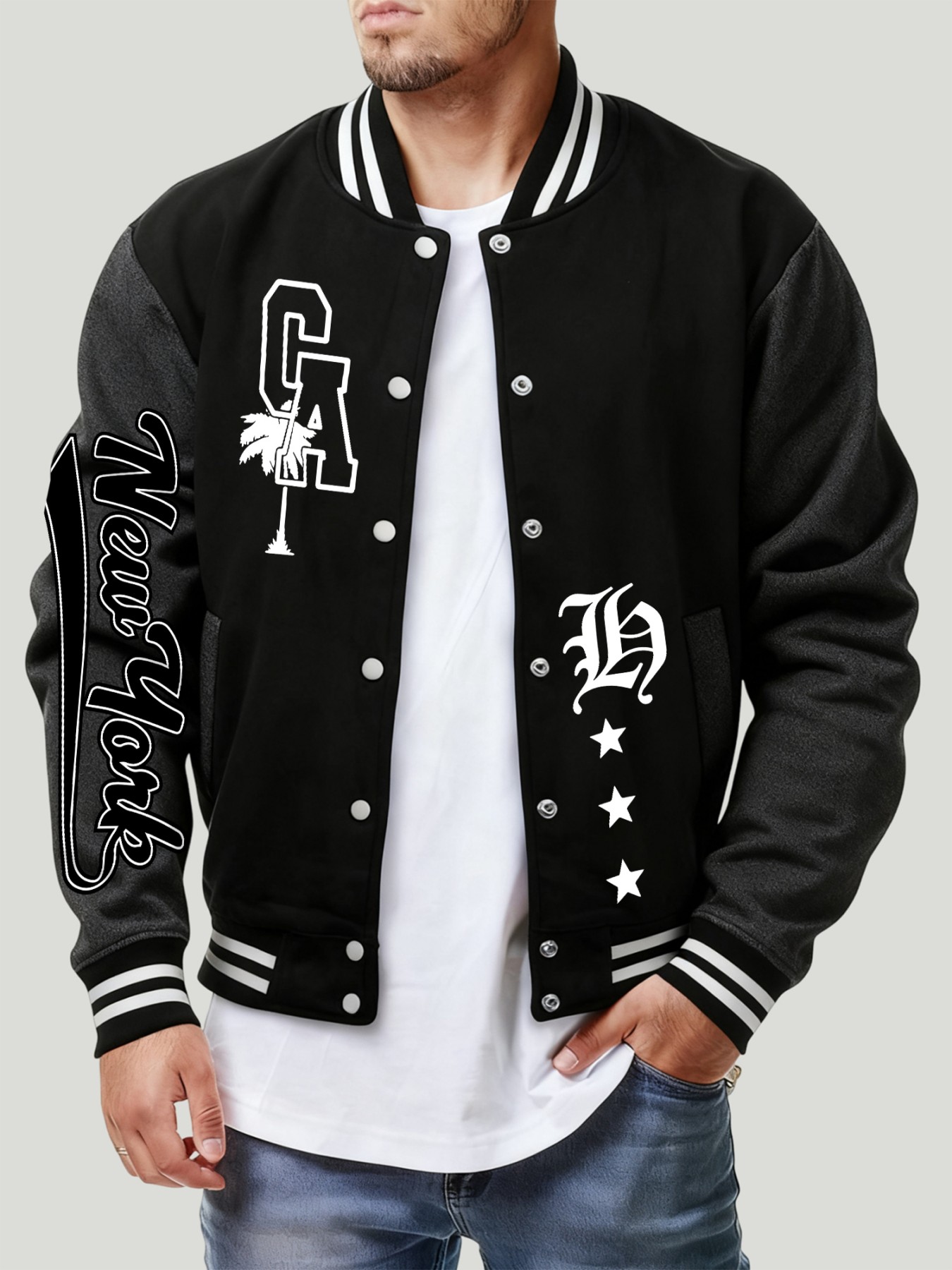 Winter Clothing New York - Giacca da baseball modello New York
