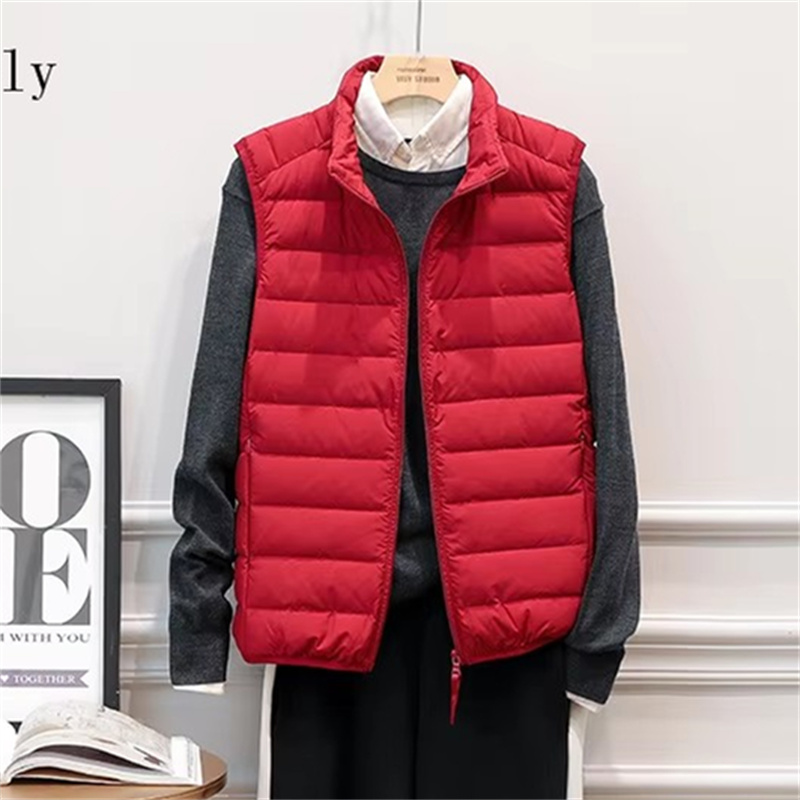 Down Vest Ultralight - Autunno Inverno Uomo Gilet senza maniche