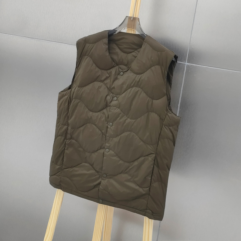 Down Vest Ultralight - Giacca da gilet in piumino d'anatra