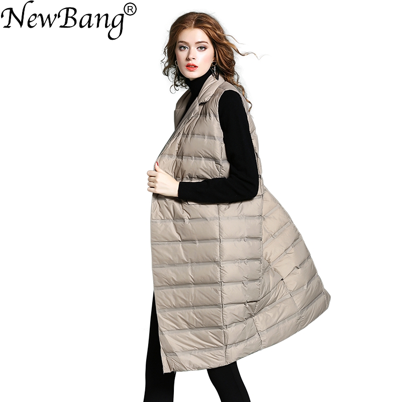 Down Vest Ultralight - Gilet lungo da donna NewBang gilet