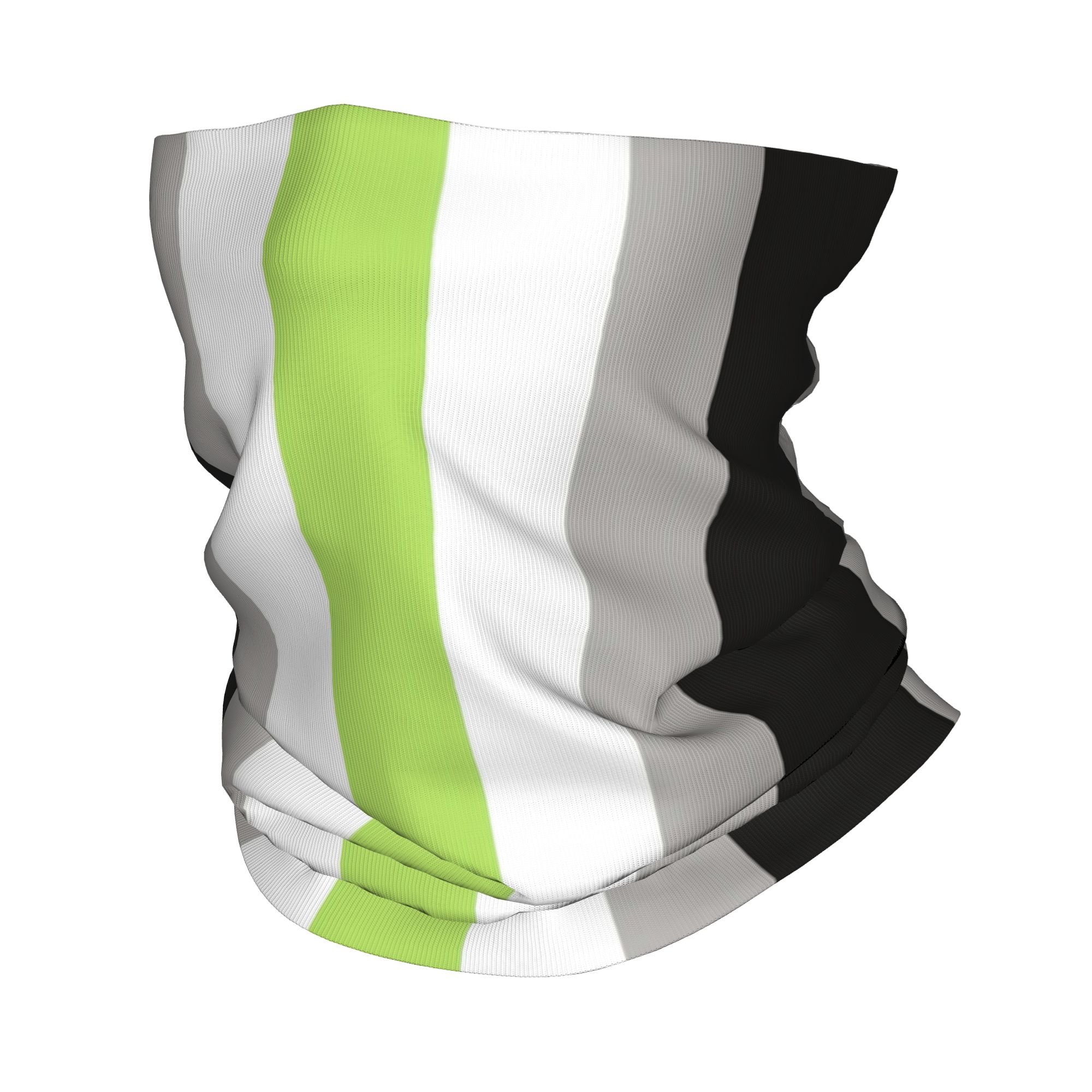 Wool Balaclava Knit - Bandana Agender LGBT, Copricollo Stampato Yaoi