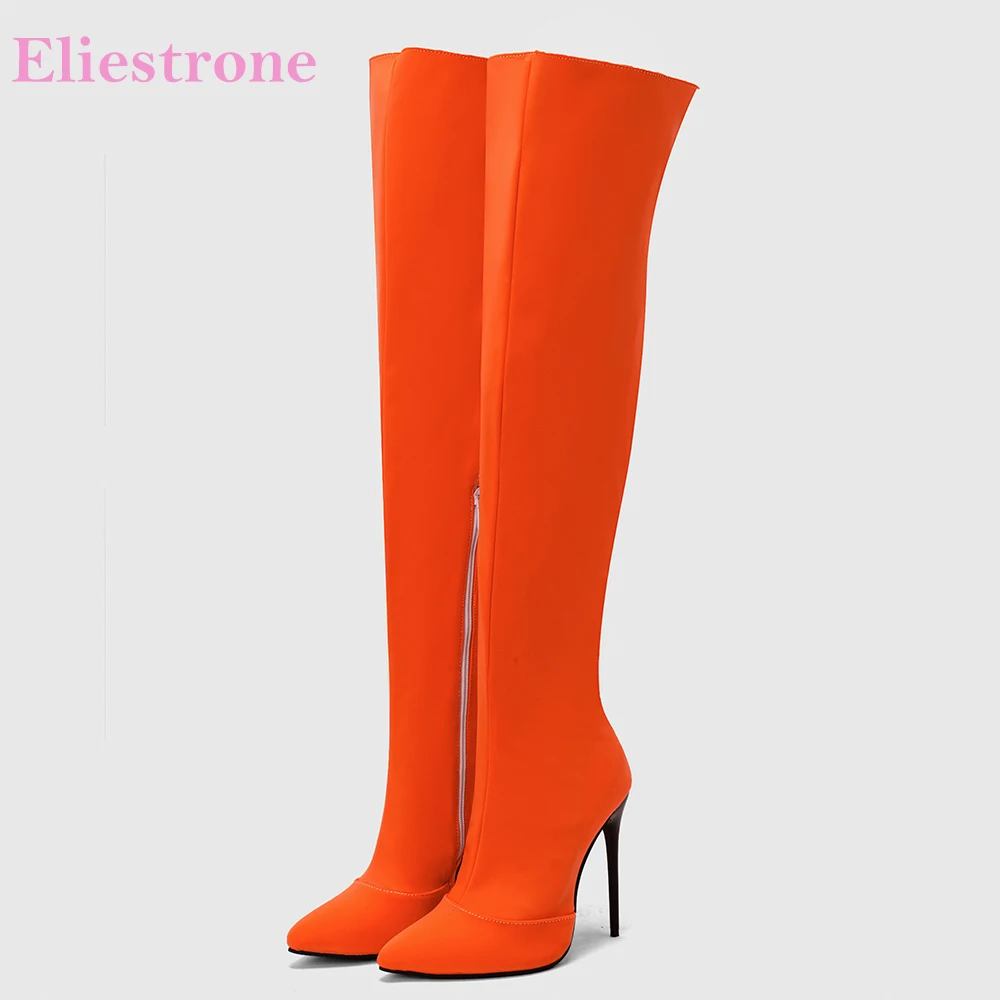 Winter Clothing Ladies - Nuovo inverno glamour arancione giallo donna