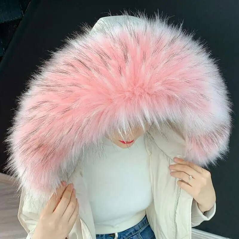 Winter Clothing Women Sale - Collo in pelliccia sintetica staccabile Sciarpa