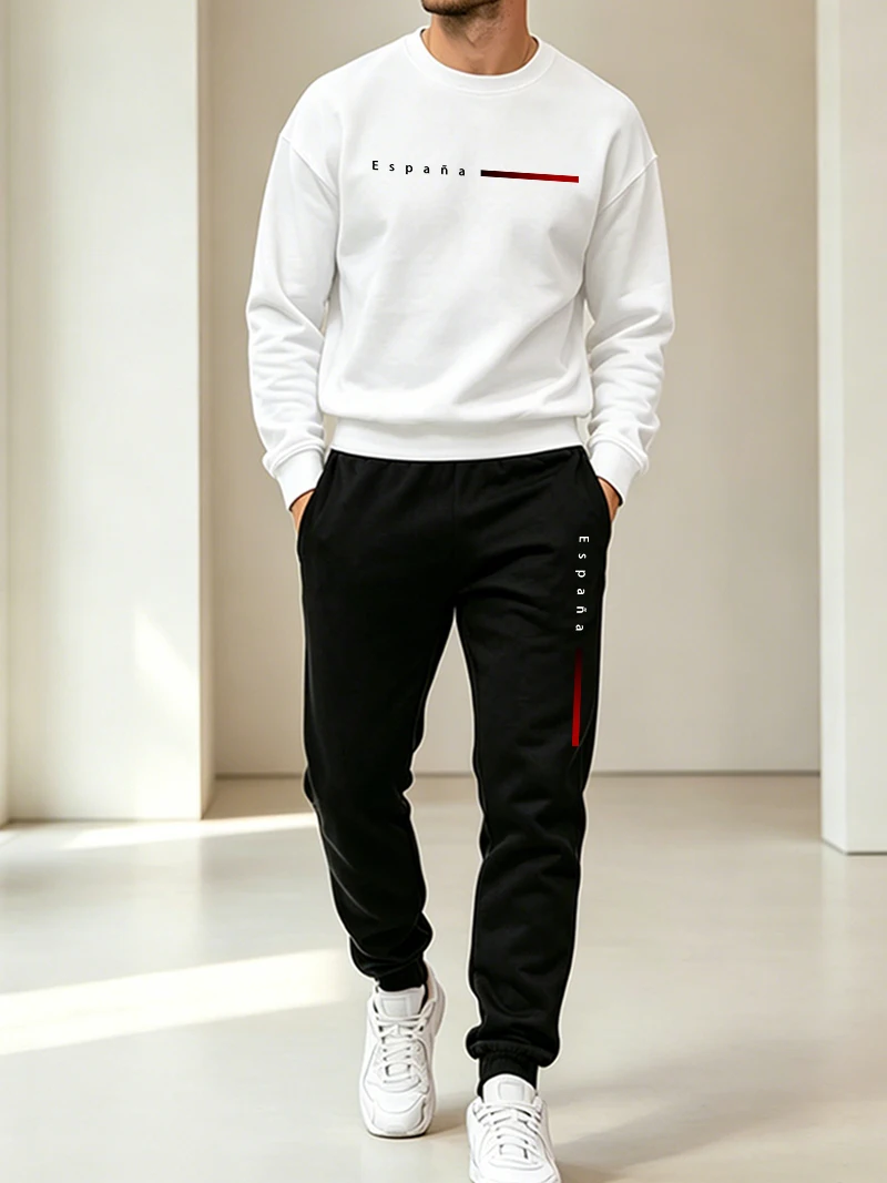 Winter Clothing For Men - Tuta da uomo casual con felpa