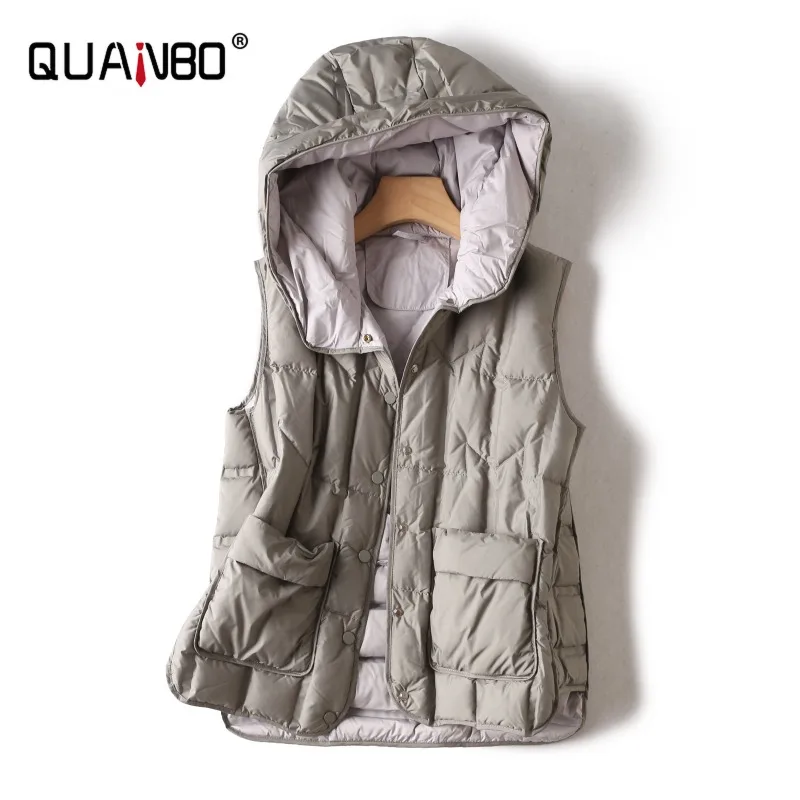 Down Vest Ultralight - 2025 Nuovo 90% piumino d'anatra bianca