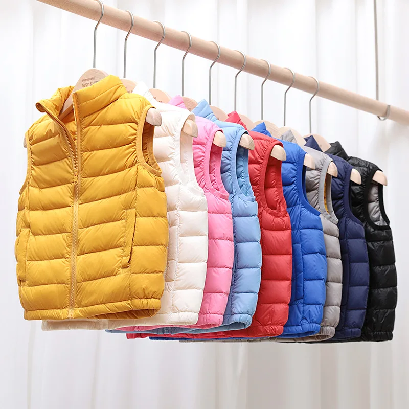 Down Vest Ultralight - Gilet per bambini Cappotto Autunno Inverno