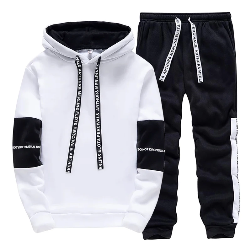 Tuta Sportiva da Uomo Bianca e - Winter Clothing Hoodie recensione e prezzo