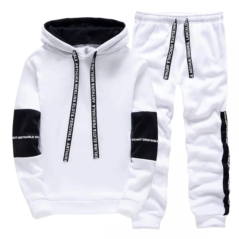 Tuta Sportiva da Uomo Bianca e - Winter Clothing Hoodie recensione e prezzo