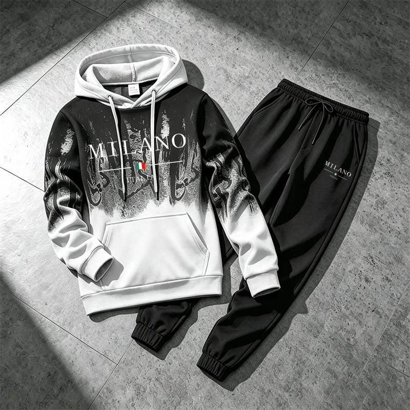 Tuta da uomo con felpa con cap - Winter Clothing Hoodie recensione e prezzo
