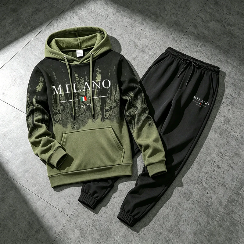 Tuta da uomo con felpa con cap - Winter Clothing Hoodie recensione e prezzo