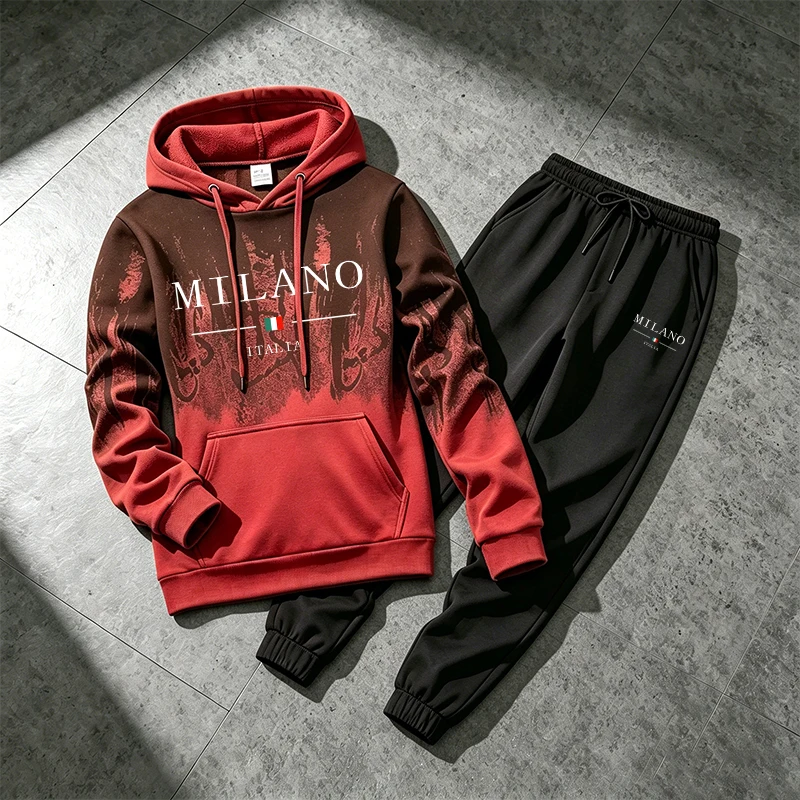 Tuta da uomo con felpa con cap - Winter Clothing Hoodie recensione e prezzo