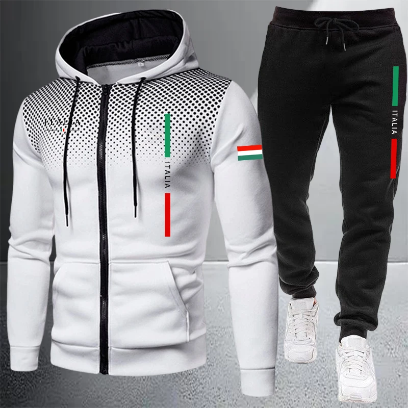 Tuta da uomo casual con cappuc - Winter Clothing For Men recensione e prezzo