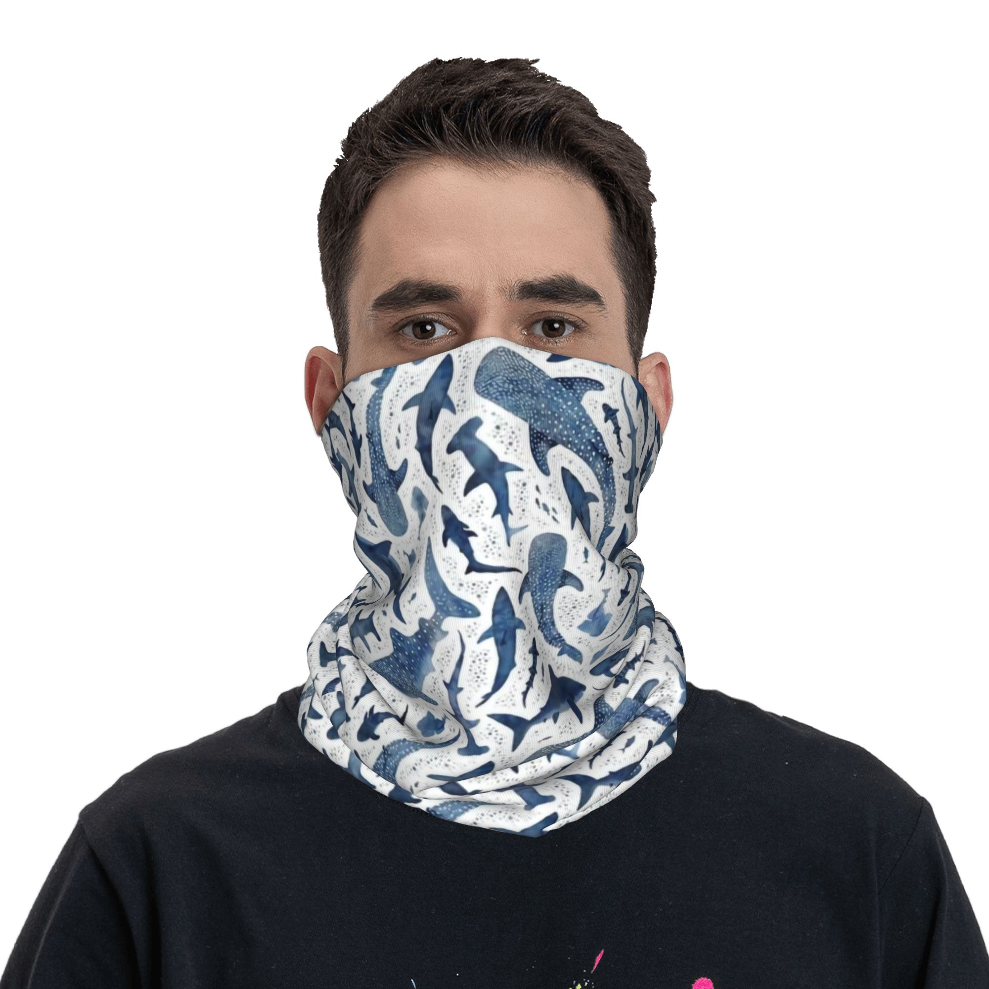 Personalizzato blu acquerello  - Wool Balaclava Knit recensione e prezzo
