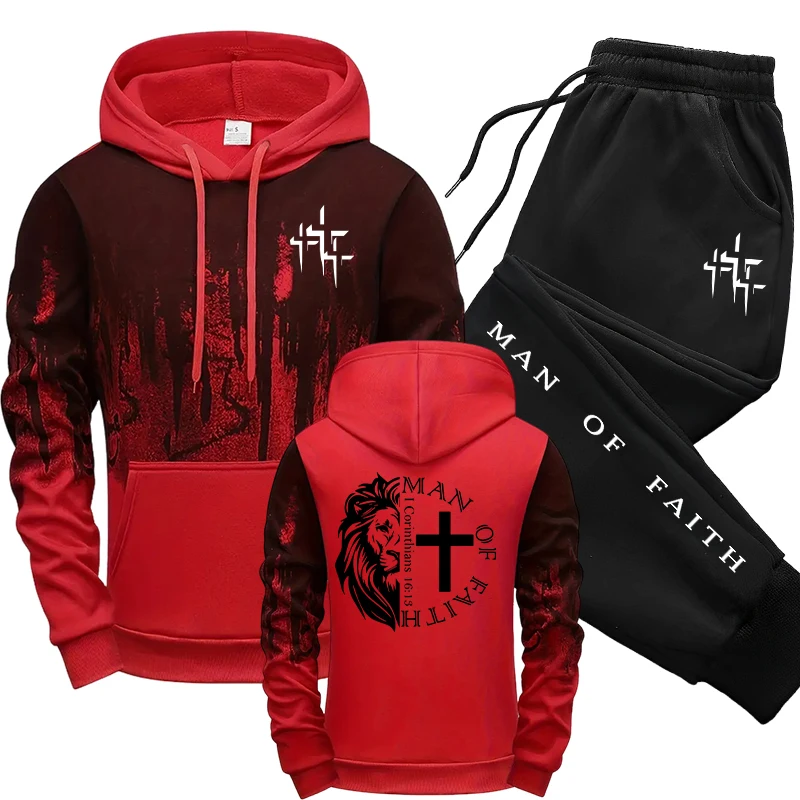 Completo da Uomo con Motivo 'M - Winter Clothing Hoodie recensione e prezzo
