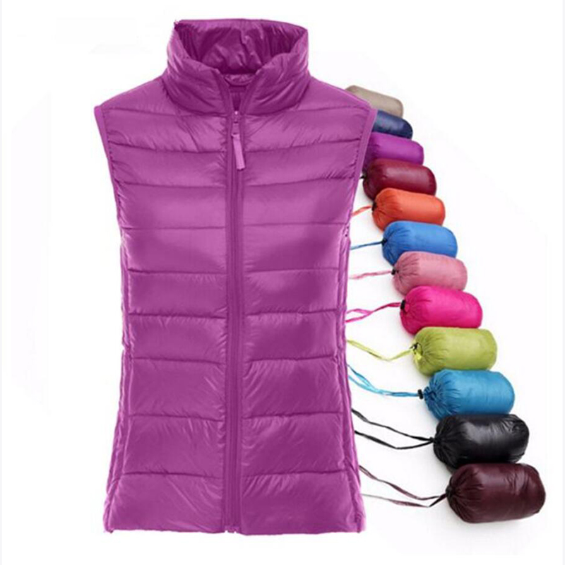 Autunno della molla delle donn - Down Vest Ultralight recensione e prezzo